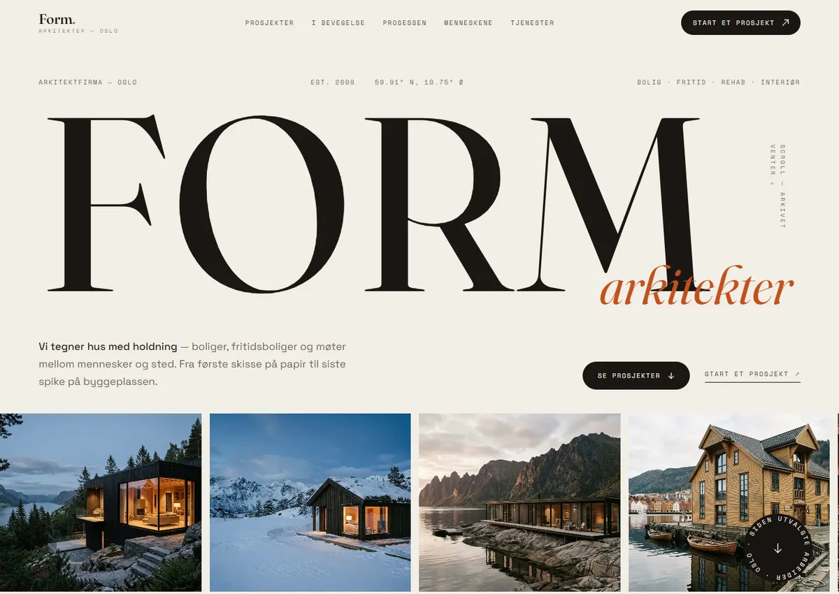 Designkonsept: Form Arkitekter