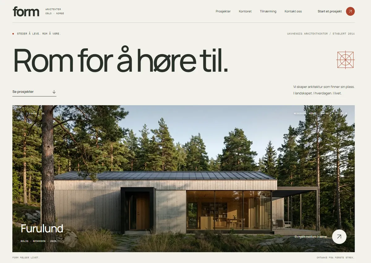 Designkonsept: Form Arkitekter