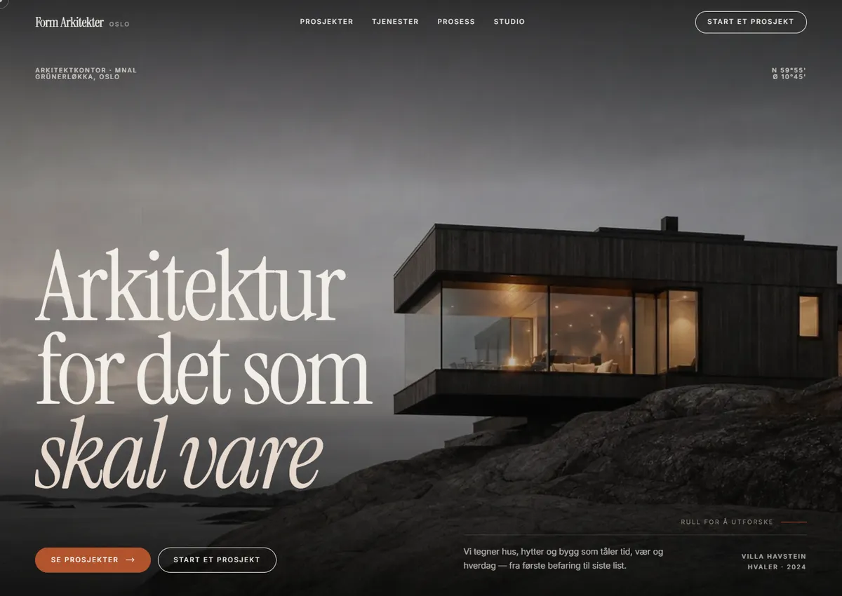 Designkonsept: Form Arkitekter