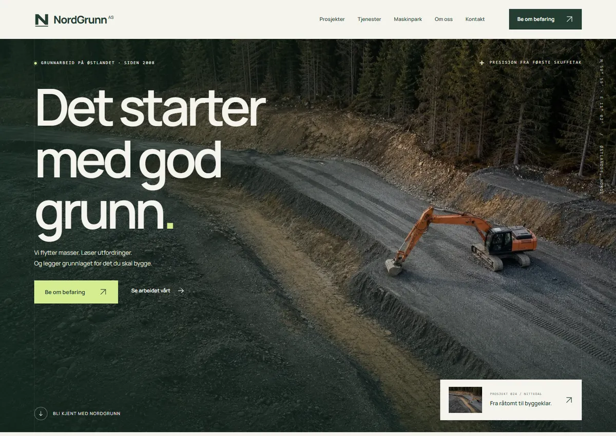 Designkonsept: NordGrunn AS