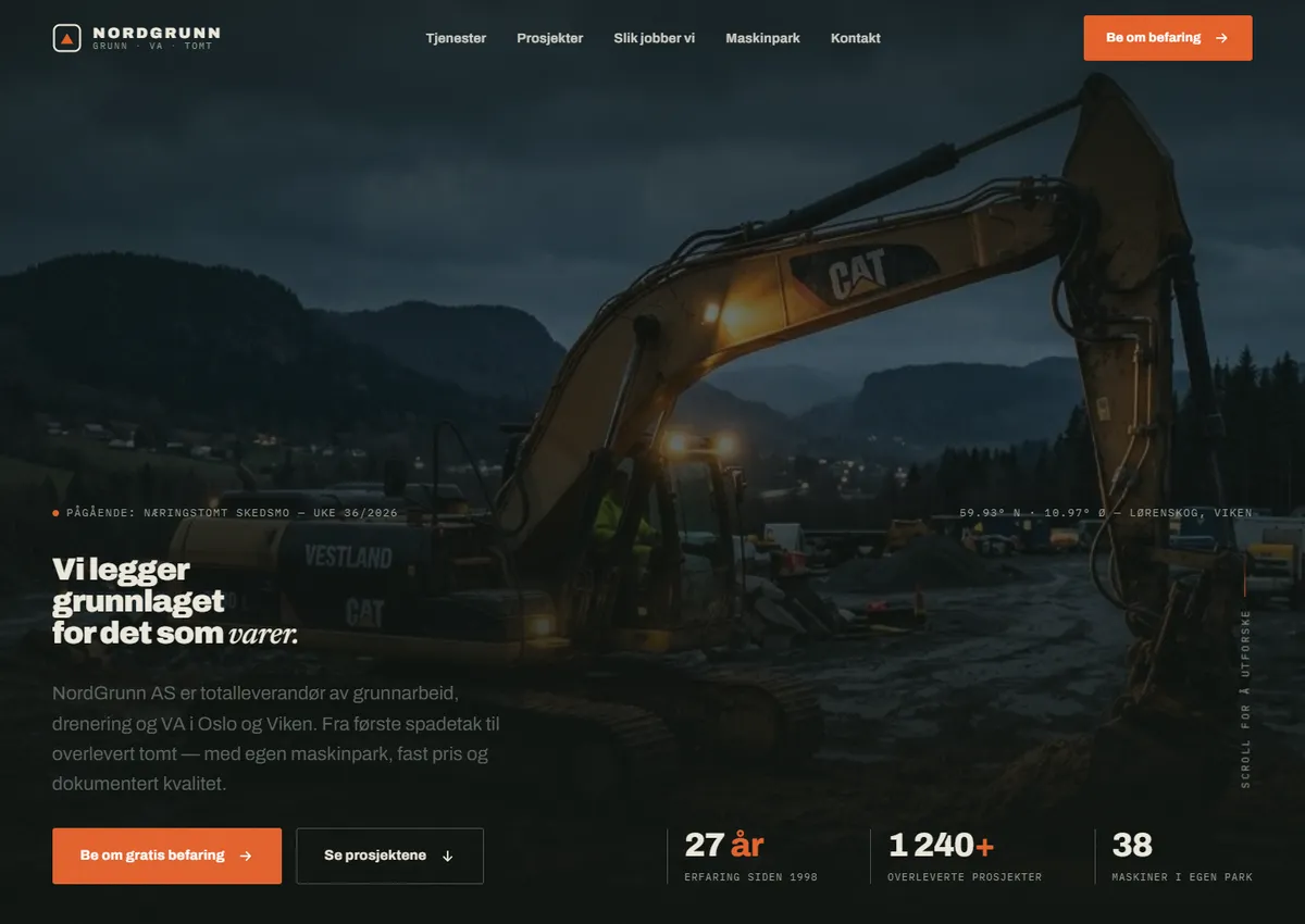 Designkonsept: NordGrunn AS