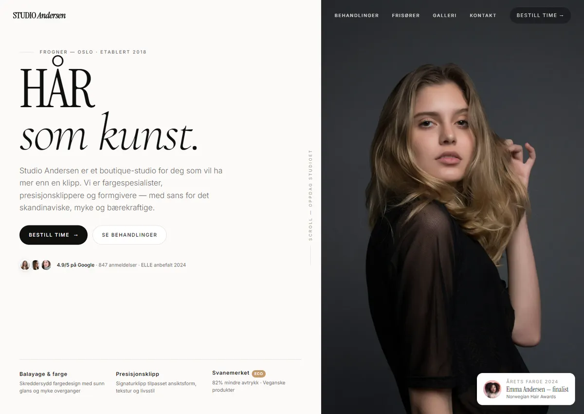 Designkonsept: Studio Andersen