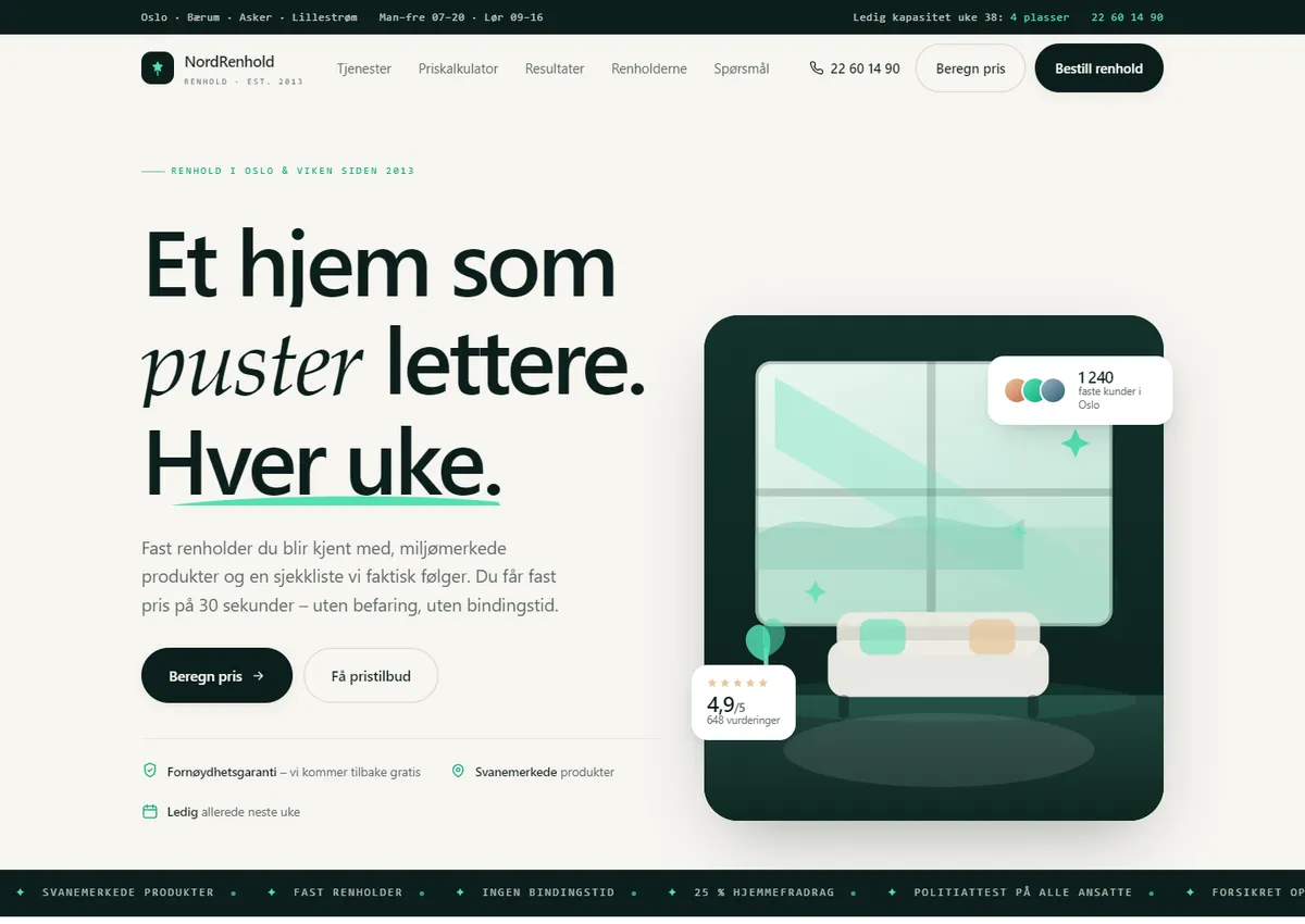 Designkonsept: NordRenhold AS